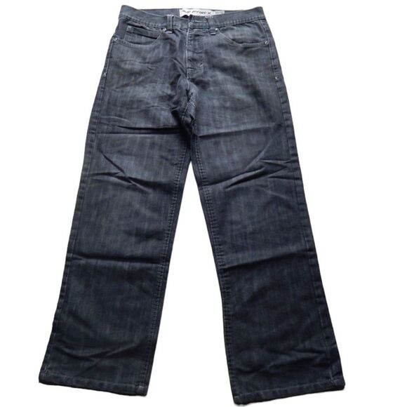 Avirex Other - AVIREX men's 32/32 gray relaxed denim jeans with embroidered back pockets